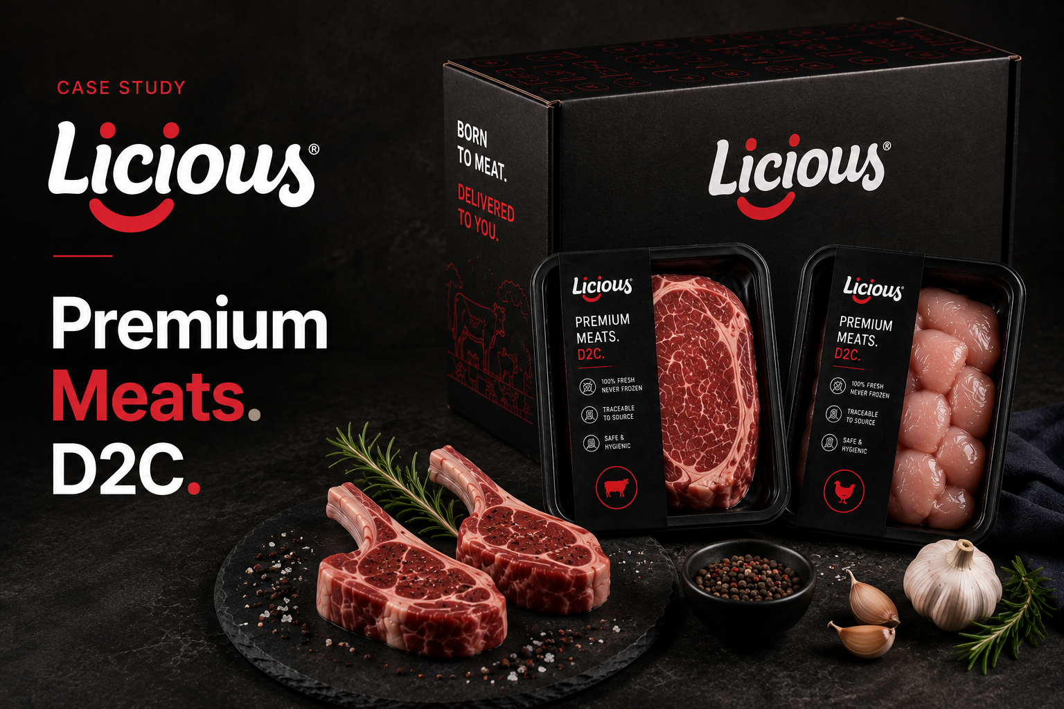 Licious case-study cover